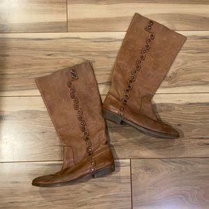 Vintage leather boots